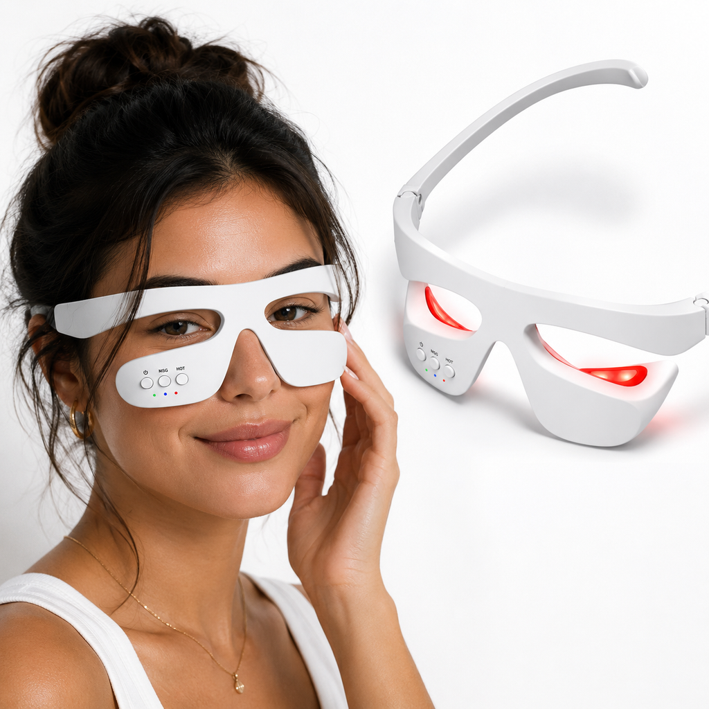 3D Eye Massager – Red Light Therapy for Dark Circles & Puffiness